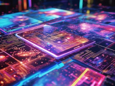 科技动态壁纸广告，数字时代视觉盛宴